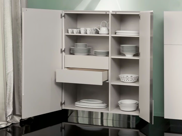 GAP - MDF highboard with doors by Christine Kröncke Interior Design - view 3